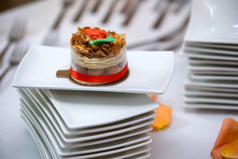 Classic Italian tiramisu with espresso and mascarpone